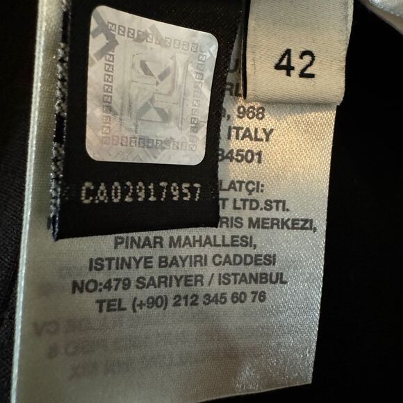 Vintage Fendi Wool Skirt Silk Lined 6 - Picture 8 of 10